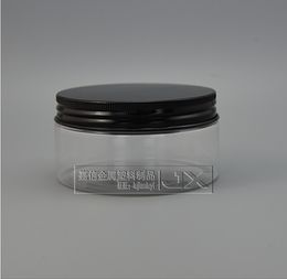 200g/ml Clear Flat Empty Jar Bottle Wholesale Retail Originales Refillable Cosmetic Cream Containers jars