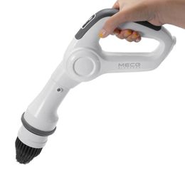 MECO Electric Spin Scrubber Cleaner Power Cordless Tub and Tile Scrubber Handheld Cleaning Supplies with 3 Replaceable Brush Heads for Bathr