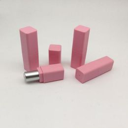 Pink Colour Empty Lipstick Tubes Women Lip Balm Container Bottles DIY Cosmetic Tools SN4453