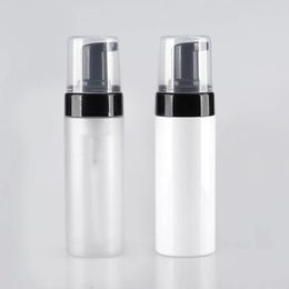 100ml 150ml Empty cosmetic facial Cleanser wash cream Plastic Frosted pet liquid soap Foam bottle foamer pump Container