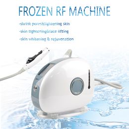 cool Electroporation cryotherapy with frozen RF handle shrink pores skin tightening anti-aging slim machine