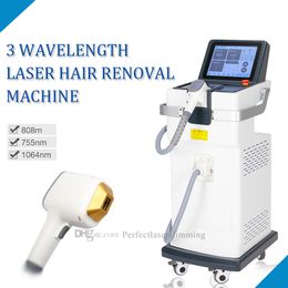 types diodes UK - 2021 Newest popular 808nm diode laser permanent hair removal beauty machine 808nm 3 wavelengths for all types hair removal shipping free