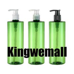 300pcs/lot 500ml Green PET Cream bottle,500ml Lotion pump bottle,500ml cosmetic container,cosmetic packaging