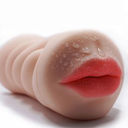 Artificial Vagina Male Masturbators, Real pocket pussy masturbation Cup Mouth Deep Throat Adult Sex Toys for Men