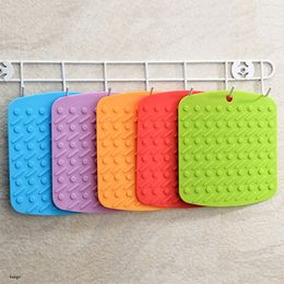 Non-slip Waterproof Coaster Silicone Table Mat Oven Placemats Baking Liner Microwave Insulation Pad Bakeware Hanging Bowl Pads BC BH1049