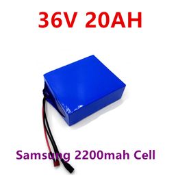 36v 20ah Lithium battery for sam sung 2200mah Electric Bike 36 V 1000W Scooter Battery with 30A BMS and 42V 5A