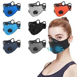 In STOCK! Designer luxury Cycling Face Mask Activated Carbon With Philtre PM2.5 Anti-Pollution Sport Running Training Protection Dust EEA1832