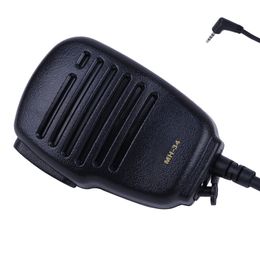 for Yaesu VX-3R FT-60R FT1DR FT2DR MH-34B4B Speaker Microphone Swivel Clip & 3.5 mm Earpiece Audio Jack Shoulder PTT Mic