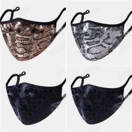 Printings Earloops Mouth Masks Serpentines Leopard Print Respirator Adjustables Washables Face Mascherine Breathable Good 3 3qx E2