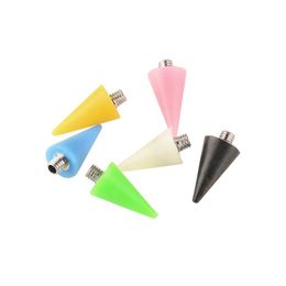 Wax Head Point Replacement Drill Pen Double Head Nail Point Drill Crayons 4 Colours Punteado DIY Nail Art Decoration Diamond Painting Tools