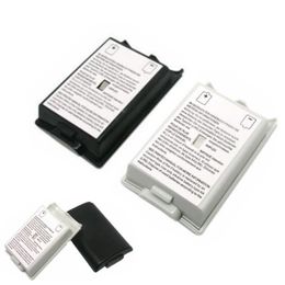 Black & white Battery Case Cover Shell For Xbox 360/xbox360 Wireless Controller Rechargeable Battery