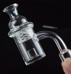 New XL Flat Top Core Reactor Gavel 45 & 90 Degrees Quartz Banger Nail & Cyclone UFO Spinning Carb Cap for oil rigs Glass Bong