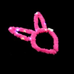 new plus 14 light plush glowing ears hair hoops to push the new year stall light-emitting toys concert hot manufacturers.