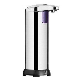 Sensor Soap Dispenser Stainless Steel Automatic Wash Machine Auto Sanitizer Lotion Dispenser Liquid Soap Dispenser