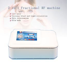 New RF face lifting fractional RF radio frequency machine skin tightening dot matrix wrinkle remover therapy anti Ageing device