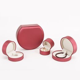 Heart Round shaped jewellery pendant bangle bracelet packaging ring gift box