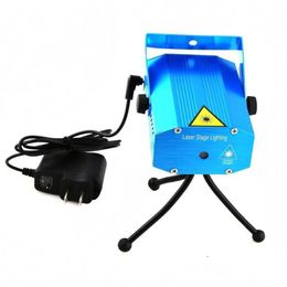 Free shipping ! New Blue/Black Mini Projector Red &Green DJ Disco Light Stage Xmas Party Blue/Black Mini Projector Red
