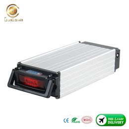 48V 20AH Ebike Battery Rear Rack Bicycle Batteries with Charger for 1800W 1000W 750W Bafang Tongsheng Motor