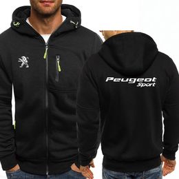 New Men's Hoodie Hooded PEUGEOT Sport Sweatshirt men hoodie coat fashion casual tops CX200725