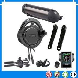 EU US No taxes 36V 250W BBS01B Bafang mid drive electric motor kit with 14Ah Li-ion Kettle ebike battery +charger