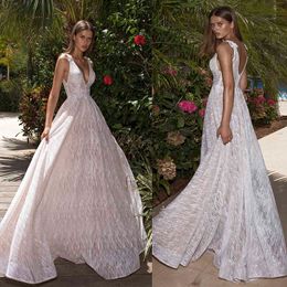 Luxury Wedding Dresses Sleeveless A Line Bridal Gowns Plus Size 2 4 6 8 10 12 14 16 18 20 22 24