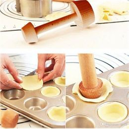 Wood Tart Egg Tart Tools Instant Tart and Pie Moulder DIY Eggtart Cupcake Mould Baking Kitchen Tools