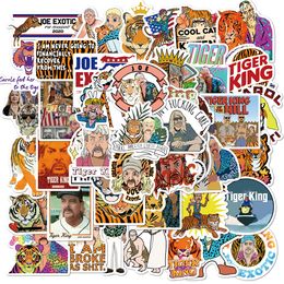 50 PCS Car Stickers Tiger King Documentary For Skateboard Laptop Helmet Pad Bicycle Bike Motorcycle PS4 Notebook Guitar PVC Fridge Decal