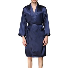 mens satin robe canada