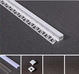 Free Shipping plaster recessed mounting LED Aluminium Profile led strip light led drywall profile channel