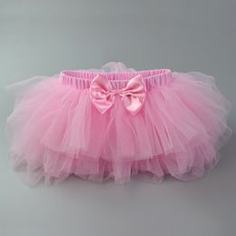 Baby Girls Skirts Tutu Clothes Baby's Ballet Dance Pettiskirt Summer Newborn Princess Bow Chiffon Miniskirt Birthday Gifts