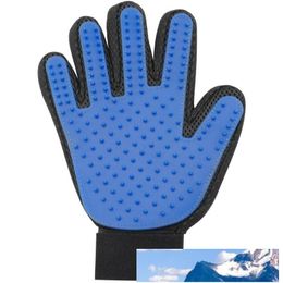 Pet Dog Cat Brush Glove Mitt for Gentle Pet Grooming Massage Bathing Brush Comb