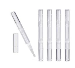 3ML 5ML Empty Twist Pen with Brush Travel Portable Tube Nail Polish/ Teeth Whitening Gel/ Eyelash Growth/ Lip