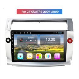 Auto Touch Screen Gps 2 Din Player Car Video Radio for Citroen C4 QUATER 2004 2005 2006 2007 2008 2009