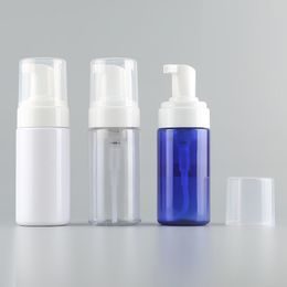 100ML 3.4oz Şeffaf Plastik Foamer Sıvı Sabun Pompası Şişe Seyahat Boyu Mousse Köpük Sabun Makinesi İçin Kozmetik Yüz Temizleyici boşaltın