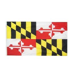 All Star Flags 3x5' Maryland Flag 150x90cm 100D Polyester Digital Printing Sports Team School Club Indoor Outdoor Shipping Free Shipping