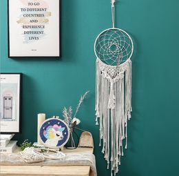 The latest 125X25CM size tapestry, hand-woven European and American style dream catcher wall hanging pendant, support customization