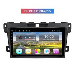 9 inch Android 10 GPS Car Radio Video for Mazda CX-7 2008-2015 with USB AUX WIFI support Rearview Camera OBD II Mink link