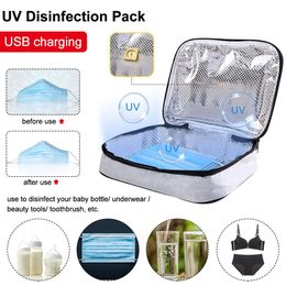 UV Disinfection Pack Baby Bottle/ Underwear/Face Mask Supplies Sterilisation Box