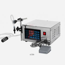 numerical control liquids filling machine for perfume drink milk olive oil filling machine mini digital pump bottled water filler