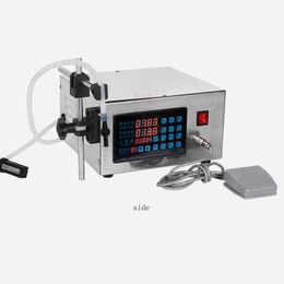 110V 220V liquids filling machine Mini bottled water filler Digital Pump For perfume drink milk olive oil filling machine