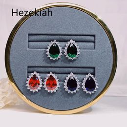 Hezekiah S925 Tremella needle Lady noble Earrings Personalized fashion earrings Shiny three colors Ear Studs Dance party Free shipping