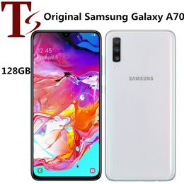 Samsung Galaxy A705f الأصلي Samsung Galaxy A705F Dual SIM 6.7 بوصة OCTA CORE 6GB RAM 128GB ROM 32MP غير مؤمّن Android Smart Phone 8PC DHL