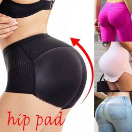 Fake Ass Invisible Seamless Women Body Shaper Panties Shapewear Hip Enhancer Booty Padded Butt Lifter Underwear Padded Shapers Y200710
