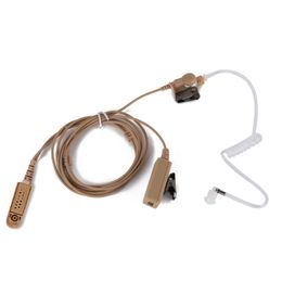 for Motorola Radio GP88 Two way M-plug Air duct earphone earphone headset with ptt CP040, CP200, GP300, GP88 walkie talkie radio