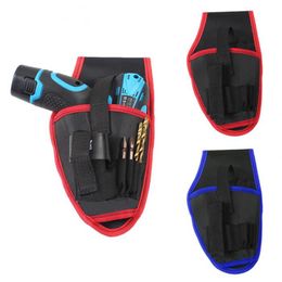 Hot Portable Tools Bag Cordless Drill Holder Drill Pocket Screwdriver Waist Electrician Repairing Storage Tool Bag