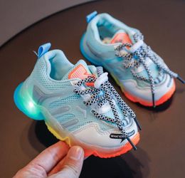 Athletic & Outdoor Kids Led Glowing Light Up Tennis Shoes For Toddler Baby Boys Girls Flash Luminous Sneakers Running Sport