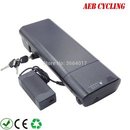 Lithium ion battery pack 36V 11.6Ah SL rear rack for city bike folding with charger