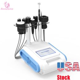 USA STOCK Safe 40k Ultrasonic Cavitation Vacuum RF Salon Spa Slimming Cavitation Ultrasound Machine for Cellulite Removal