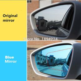 For Toyota Corolla 2008-2017 Car Rearview Mirror Wide Angle Blue Mirror Arrow LED Turning Signal Lights