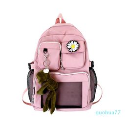 Designercapacity schoolbag women's original home ulzzang high school students Hong Kong Style backpack junior high school versatile Backpack